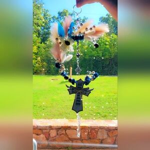 Handmade craft wall Psalm 91 decor